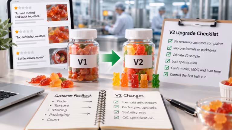 How to Upgrade a Winning Gummy Product Before the Next Bulk Order