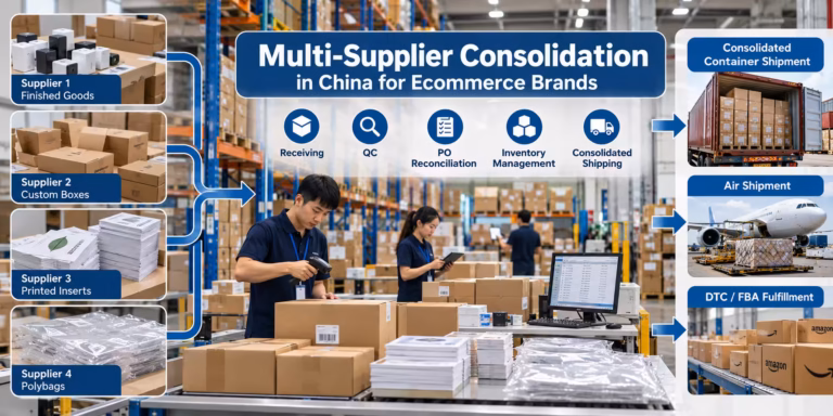 Multi-Supplier Consolidation in China for Ecommerce Brands